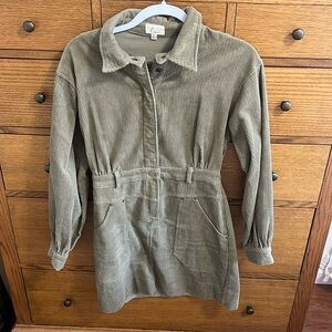 Corduroy Dress